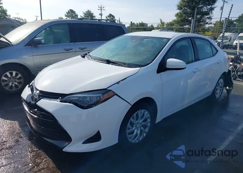 2018 Toyota Corolla Le from USA, damaged, VIN 5YFBURHE9JP837497